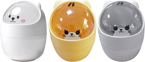 يمكن للقمامة النابضة أن تصنع الرسوم المتحركة المصغرة لحامل مربع مكان الطاولة لإلقاء دلو سعة صغيرة القمامة in Kuwait