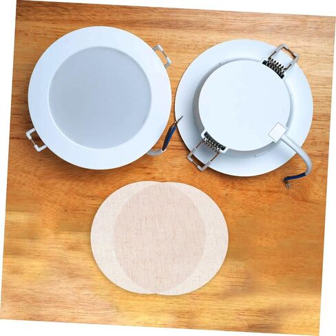 STOBOK 2pcs Safety Downlight Diffuser Lampshade Soft Light Ceiling Cover for Nursery Heat Resistant Design Glare Reduction Elegant Aesthetic for Rooms in Saudi Arabia