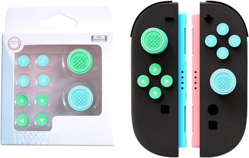 Joystick Caps for Switch2 Silicone Button Caps Silicone Colored Button Stickers in Kuwait