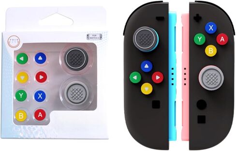 Joystick Caps for Switch2 Silicone Button Caps Silicone Colored Button Stickers in Kuwait