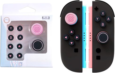 Joystick Caps for Switch2 Silicone Button Caps Silicone Colored Button Stickers in Kuwait