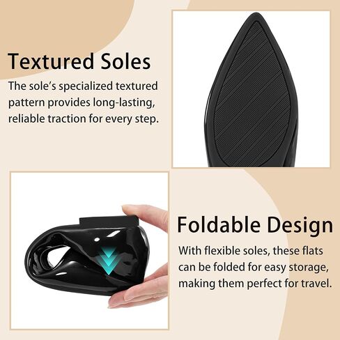 Flats for Women Ballets Shoes: Dressy Comfortable 2025 Leather Flat for Wedding - Ladies Dress Work Walking Shoe in Saudi Arabia