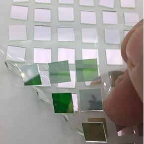 مرشح العدسة البصرية 570NM مرشح النطاق الضيق ، 570 مرشح تمرير النطاق Huidongbao مرشح مخصص (الحزمة: Square 8.0)