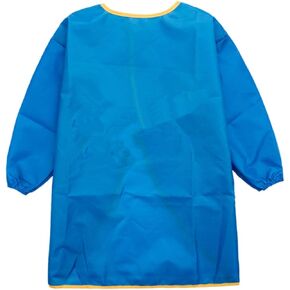 Toddler Kids Solid Art Overalls Children's Infant Apron Painting Lightweight Solid Color Rain Coat Kids Baby Outwear