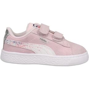 PUMA Kids Girls Suede Classic Starry Night Glitter Slip On Sneakers Shoes Casual - Pink - Size 4 M