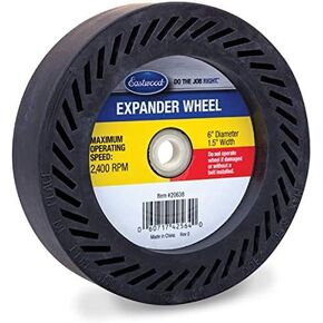 Eastwood Expander Wheel Rubber Rubber Drum for Sanding أو طحن أحزمة تلميع وتنظيف و derfecting & deburding العمل في المعادن