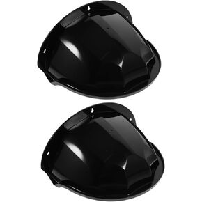 HOMSFOU 2pcs Outdoor Camera Shield Weatherproof Camera Cover Protector