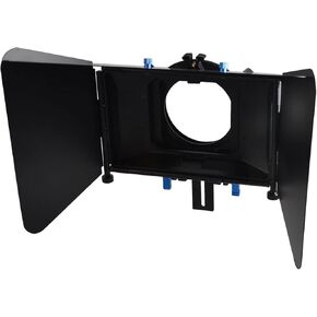 Qtqgoitem 15mm Rail Rod Support System Sunshade DSLR Camera Protector Matte Box (Model: bfa 5ac b73 a45 b43)
