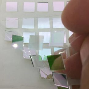 590nm Narrowband Filter, 590 Bandpass, 8mm Square, Glass, Infrared, 10x