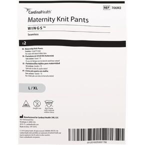 Covidien 706M2 Wings Maternity Knit Pants, Seamless, Large/X-Large (Pack of 50) in Kuwait