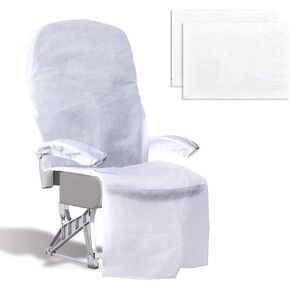 Disposable Seat Covers and Armrest Covers for Airplane Railways, Train, Bus, Office,Movie Theatre and Taxi,Eco-Friendly/Recyclable/Portable Non-Woven Seat Surface Protective Pad (Pack of 2) in Saudi Arabia