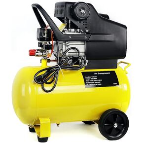 Stark USA 10-Gallon Air Compressor Horizontal Tank 3.5 HP Quiet Air Compressor for Auto Repair, Tire Inflation, Woodwork Nailing, Spray Painting