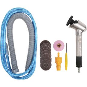 Air Micro Die Grinder Kit,MAG-123N Pneumatic Grinding Pen 120 Degree 23500 RPM