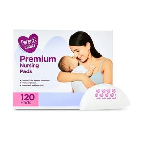 Premium Nursing Pads 120-Ct ~ (1 Pack) ~ (White)