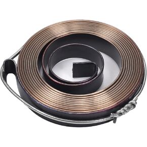 Heyiarbeit Drill Press Spring Spring ، Quill Spring Feed Coil Spring Assembly 60.63 "x0.31" x0.03 "1pcs
