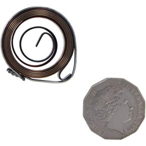 Jutagoss Drill Press Return Spring, Quill Spring Feed Return Coil Spring Assembly 26.77"x0.31"x0.03"2PCS
