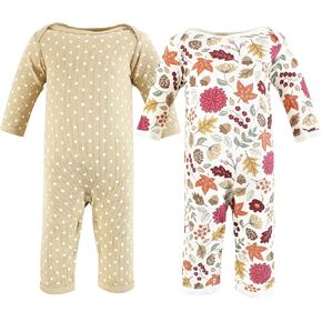 Hudson Baby Unisex Baby Thermal Coveralls 2pk
