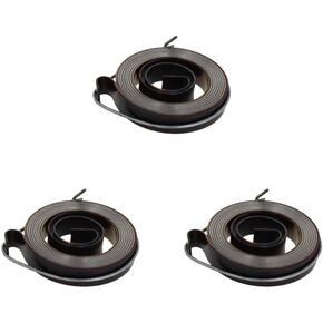 Auniwaig 3pcs Drill Press Return Spring, 3.28Ft Long, Quill Spring Feed Return Coil Spring Assembly, 42mm x 8mm x 0.8mm