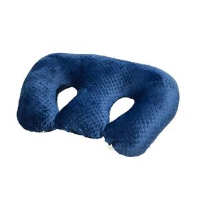 Twin Z Pillow Navy 6 uses in 1 Twin Nursing Pillow Breastfeeding, Bottlefeeding, Tummy Time, Reflux, Support and Pregnancy Pillow