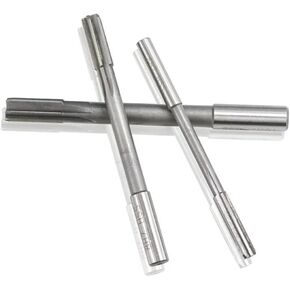 4/8/10/14pcs HSS Machine Reamer SetH7/H8 Straight Shank Chuck Reamer Straight Slot Reamer 2mm-12mm Milling Cutter(6pcs 4-12mm Set H8)