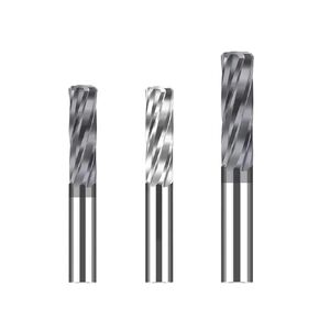 Machine Reamer Spiral Flute Solid Carbide Metal Cutter CNC for Metal Stainless Steel Aluminum Tool 1/8 3/16 1/14 5/16 3/8 1/2(7.937X35X70X6F,for Steel)
