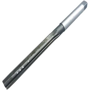 H7 Manual Straight Slot Reamer 2-20mm, W6542 HSS Manual Square Shank Reamer, Manual Reaming and Precision Cutting Milling Cutter(17mm H7)