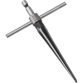 1pc 3-13mm Hand Taper Reamer Hand Metal Reamer Deburring Enlarge Pin Hole Handheld Reamer for Wood Metal Plastic Drilling Tools