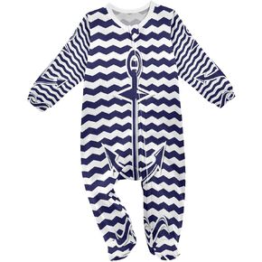 Dussdil Baby One-Piece Footies Newborn Rompers Pajamas Cotton Footed Pjs for Sleep Play Boys Girls 3 6 9 12 18 24m