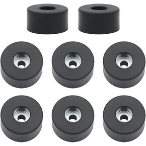 [8-Pack] 192310GS Anti Vibration Rubber Feet for Air Compressors, Generators & Pressure Washers Isolation Pads Compatible with Coleman Powermate 094-0026, Sanborn E106661, D091007