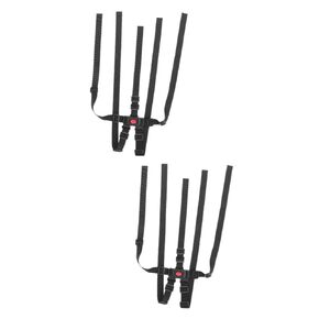 Eringogo 3 PCS 5 نقاط تسخير مقطع يغطي حزام السلامة الأولاد والبنات لمقعد السيارة في عربة الأطفال