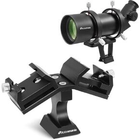 Astromania 10x60 Finder Scope - Bundle with - Dual Finder Scope Mount