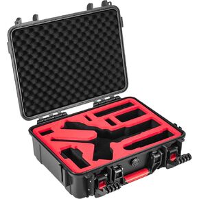 RS 4 Mini Carrying Case, Portable Waterproof Hard Storage Case Travel Shoulder Bag for DJI Ronin RS4 Mini Gimbal Stabilizer and Accessories