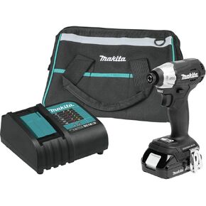 Makita XDT18SY1B-R 18V LXT Sub-Compact Brushless Lithium-Ion Cordless Impact Driver Kit (1.5 Ah) (Renewed)