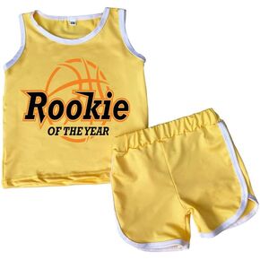 Rookie of The Year First Birthday Baby Boy Custom Jersey for One Year Old Outfit