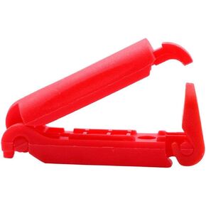 1pc Red Seat Safety Belt Clip Buckle for Baby Safety Replacement for Baby and Kids Trend, Adjustable Guard