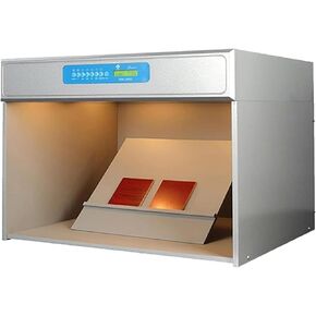 Color Matching Cabinet,Color Light Matching Cabinet 6 Light Sources: D65 Tl84 Uv F Cwf U30assessment Cabinet Fabric Textile Clothes Color Cabinet Device Tool