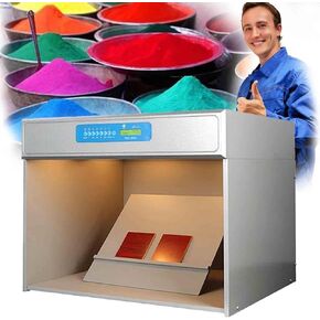Color Assessment Cabinet 6 Light Sources,Color Controller Light Box,D65 TL84 Assessment Cabinet Tool Chests Color Light Box Tester Machine Universal