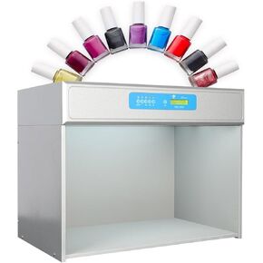Professional Color Matching Cabinet, Lab Color Matching Light Box, Color Assessment Cabinet with 6 Light Sources, for Textile, Printing, Toys