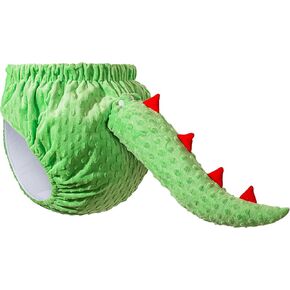 Dinosaur Tail Adult Cloth Diaper - Waterproof, Reusable, Leak-Proof, Adjustable, Incontinence Underwear for Elderly Men & Women