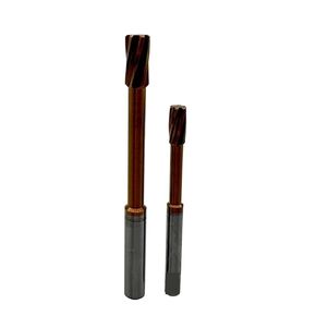 كربيد Reamer الداخلية مغلفة بالبرد من Tungsten الصلب الأخدود 4 4.1 4.2 4.5 5 5.5 6 6.5 6.9H7 أداة حفر آلة CNC CNC (6.1-D8-60-100 H7)