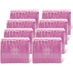 Littleforbig Adult Printed Diaper 80 Pieces (8 Packs) - Nursery Blue (Large 36"-46")