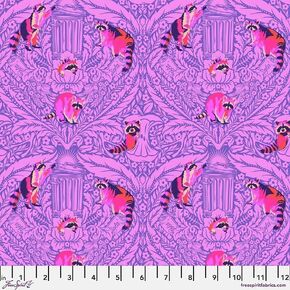 Tula Pink One Man's Trash || Tiny Beasts - by The Yard Fabric
