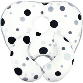 KAKIBLIN Baby Neck Pillow, Baby Head Pillow, Upgraded Baby Support Pillow, Baby Travel Pillow,Baby Neck Support Pillow for Carseat, Newborn Neck Support for Car Seat,Pushchair,Travel