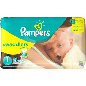 Pampers Swaddlers Newborn Diapers Size 1 35 Count