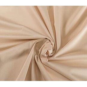 PUL P.U.L. 1 mil Poly-Urethane Laminated Diaper Cover Water Resistant Nude Sand Neutral Solid Fabric by The Yard