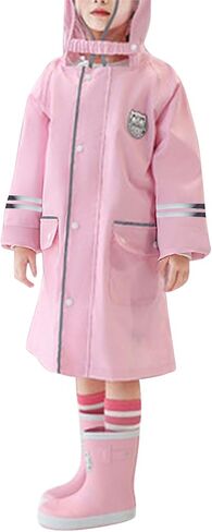 Kids Raincoats Water-Proof Rainsuit 3D Cartoo𝓷 Rain Jacket Toddler Rainwear Poncho for Girls Boys in Saudi Arabia