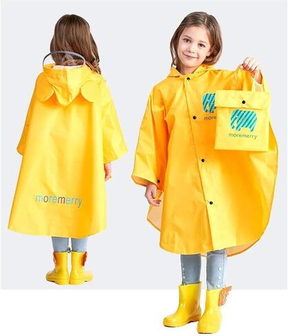 Kids Raincoat Boys Girls Toddler Rain Poncho Water-proof Rain Jacket Children Cartoo𝓷 Rainwear in Saudi Arabia