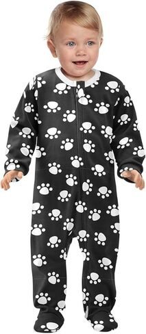 Pfrewn Baby One-Piece Footies Newborn Rompers Cotton Footed Sleep Play for Boys Girls 3M in Saudi Arabia