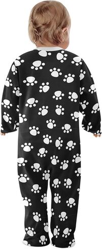 Pfrewn Baby One-Piece Footies Newborn Rompers Cotton Footed Sleep Play for Boys Girls 3M in Saudi Arabia