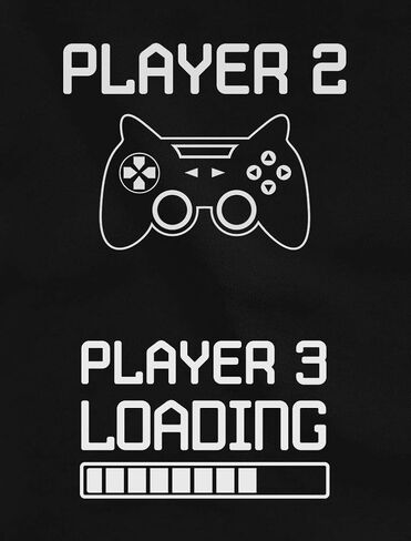 Tstars Gamer Maternity Shirt Pregnancy Announcement Funny Gamer Mom Dad Matching Shirts in Saudi Arabia